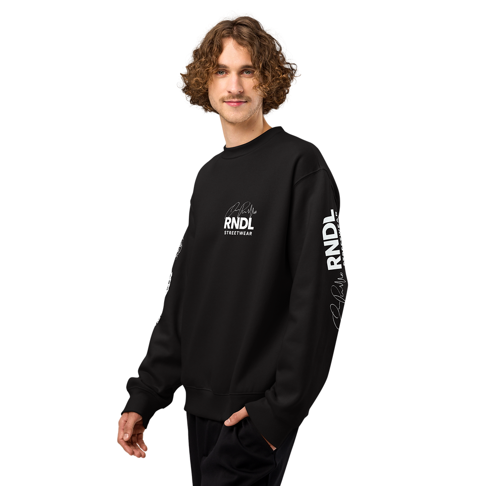 Thumbnail: LOST ANGELES 2 - Oversized Heavyweight Crewneck Sweatshirt ( DARK COLORS)