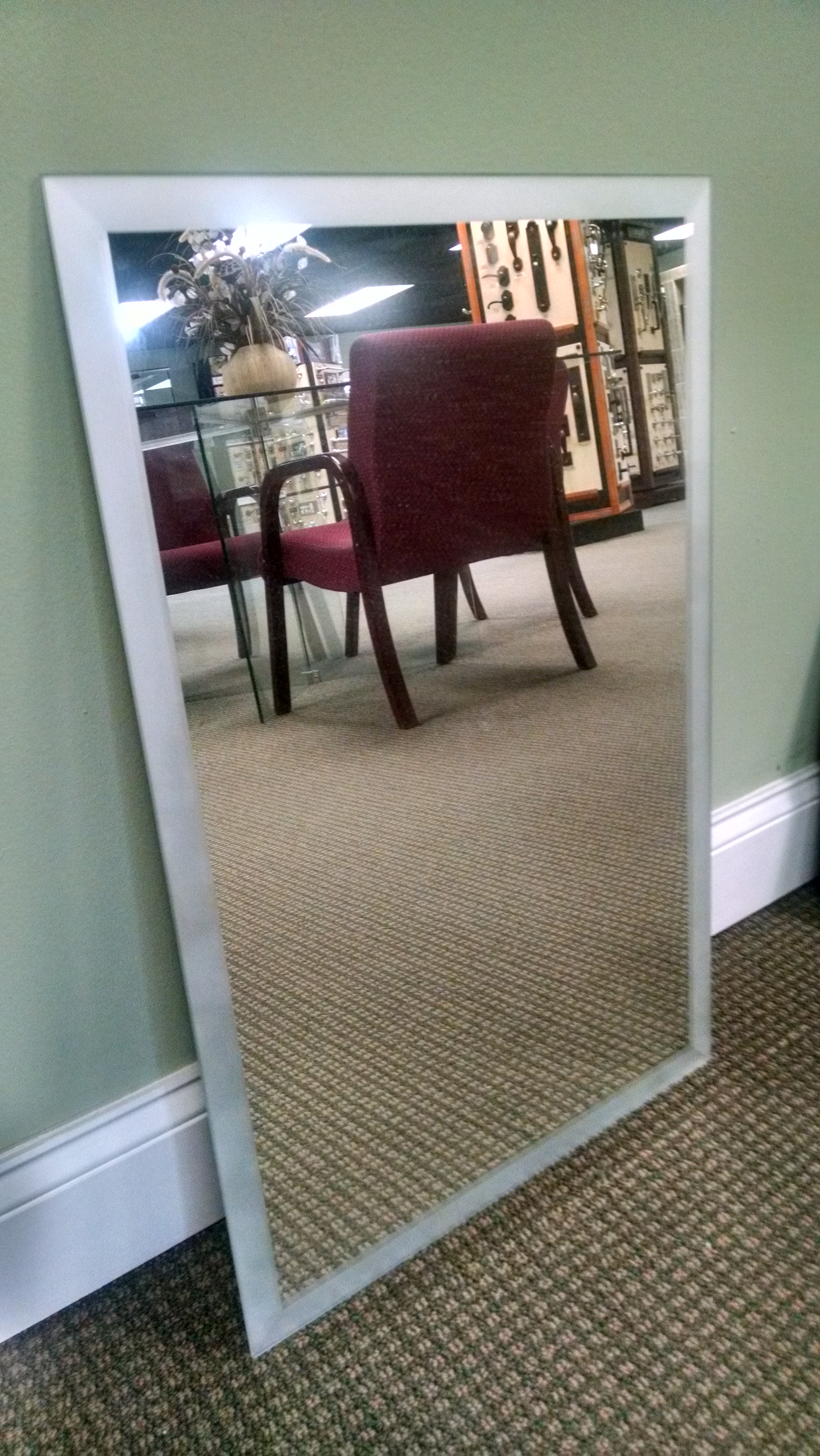 FROSTED BEVELED EDGE MIRROR