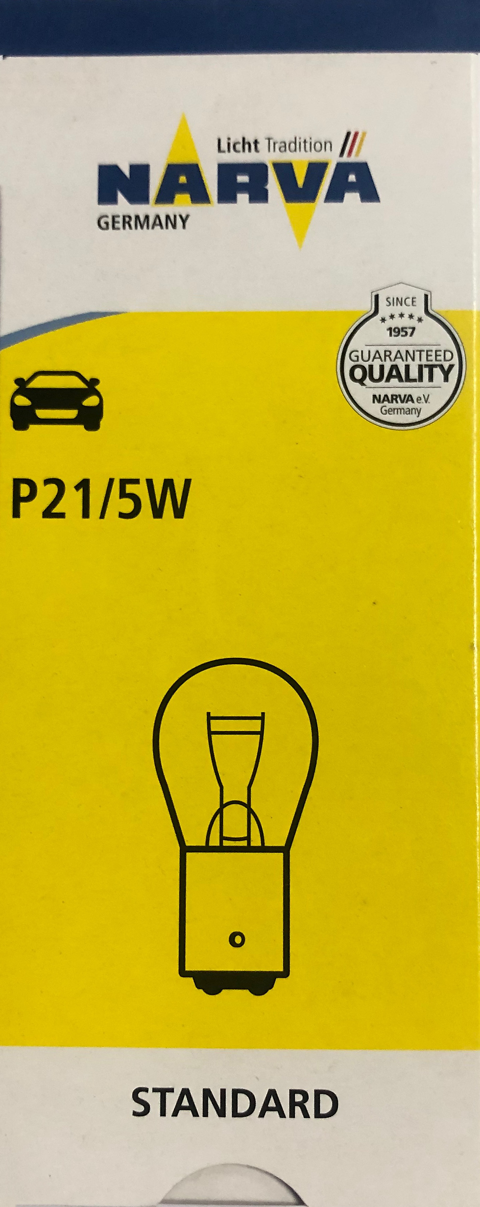 Miniatura: FOCO NARVA 1034 DE 2C P21/5W BAY15D 12V 21/5W