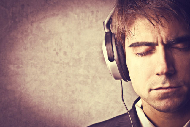 Man Listening - artist unknown