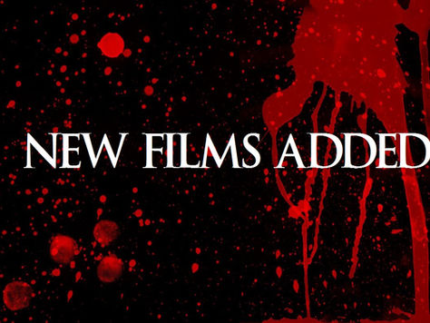 New Films added to archives