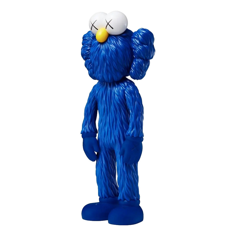 Miniature : KAWS - BFF Open Edition Vinyl Figure Blue - MoMA Exclusive