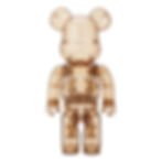 Miniature : 1000% Bearbrick Gelato Pique (Beige)