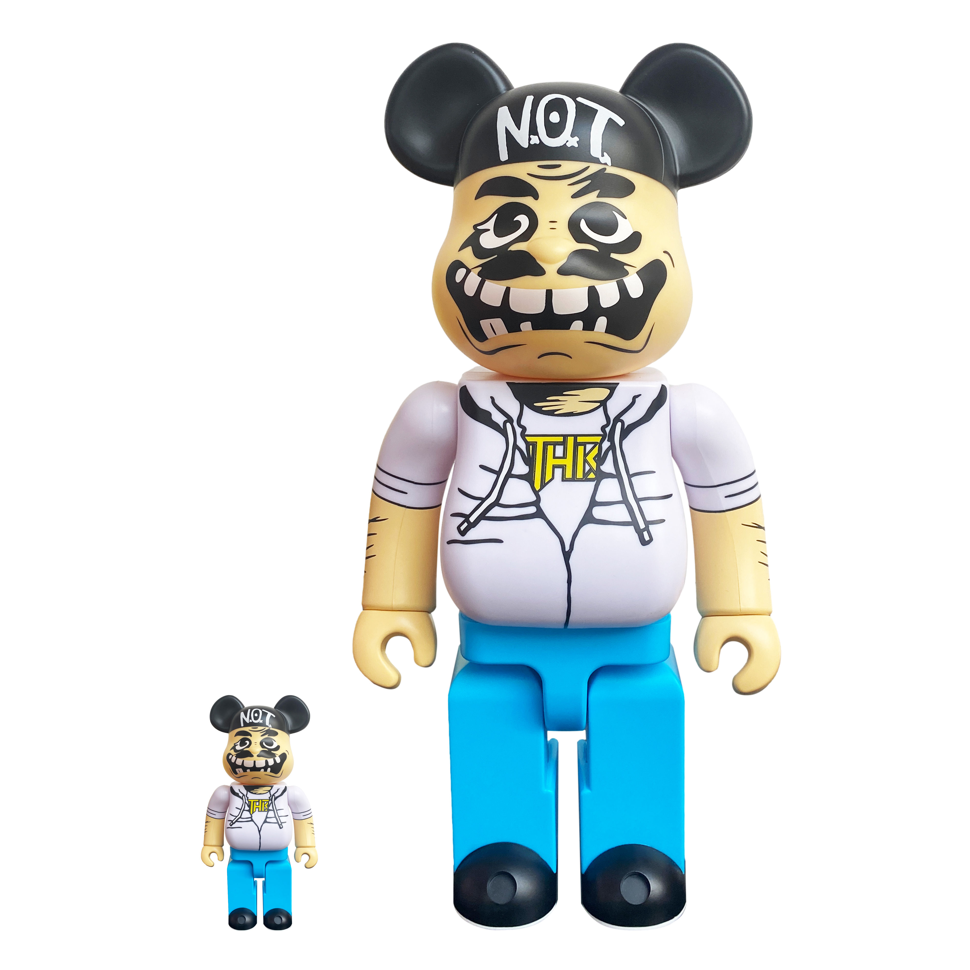 400% + 100% Bearbrick Anthrax Notman