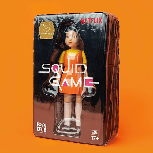 SQUID GAME YOUNG-HEE フィギュア SQUID GAME “YOUNG-HEE” VINYL FIGURE (BLOOD PAINT VERSION) | eBay