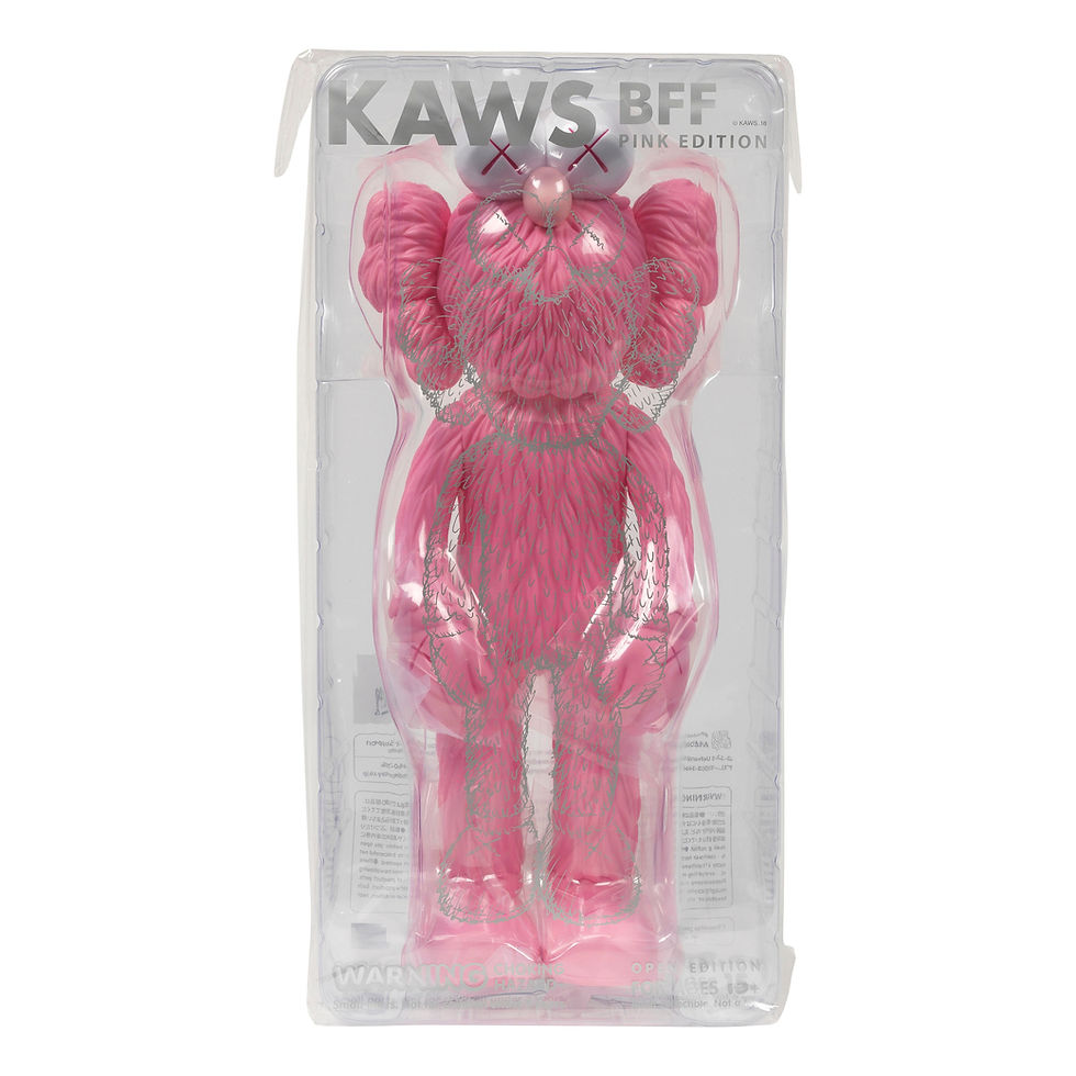 Miniature : KAWS - BFF Open Edition Vinyl Figure Pink