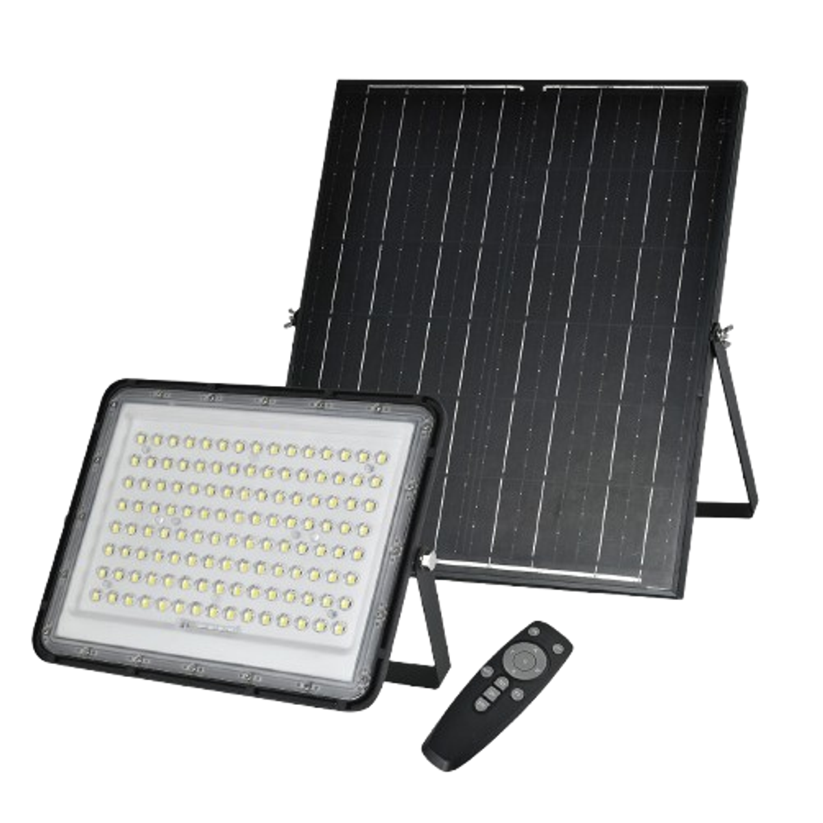 Synerji 1200lm Solar LED Floodlight with Panel and Remote