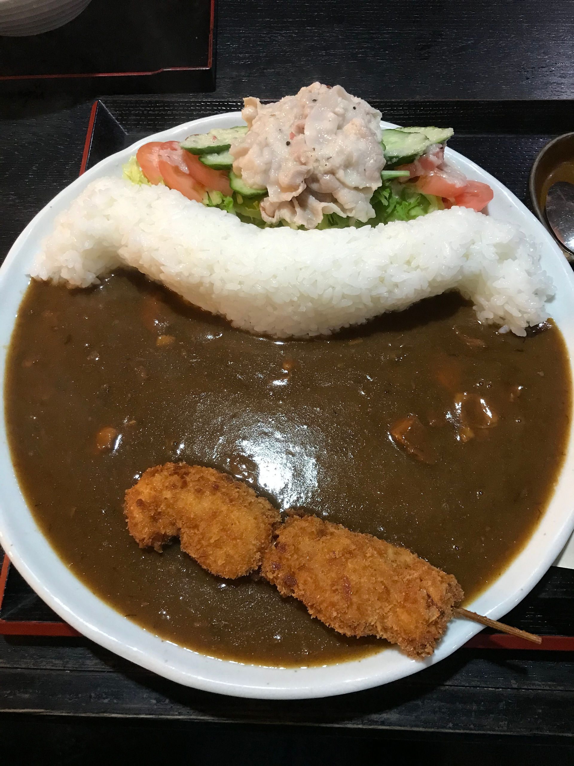 名物　黒部ダムカレー