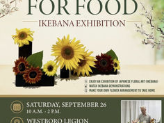 Flowers for Food Fundraiser Supporting the Westboro Region Food Bank