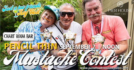 Pencil Thin Mustache Contest
