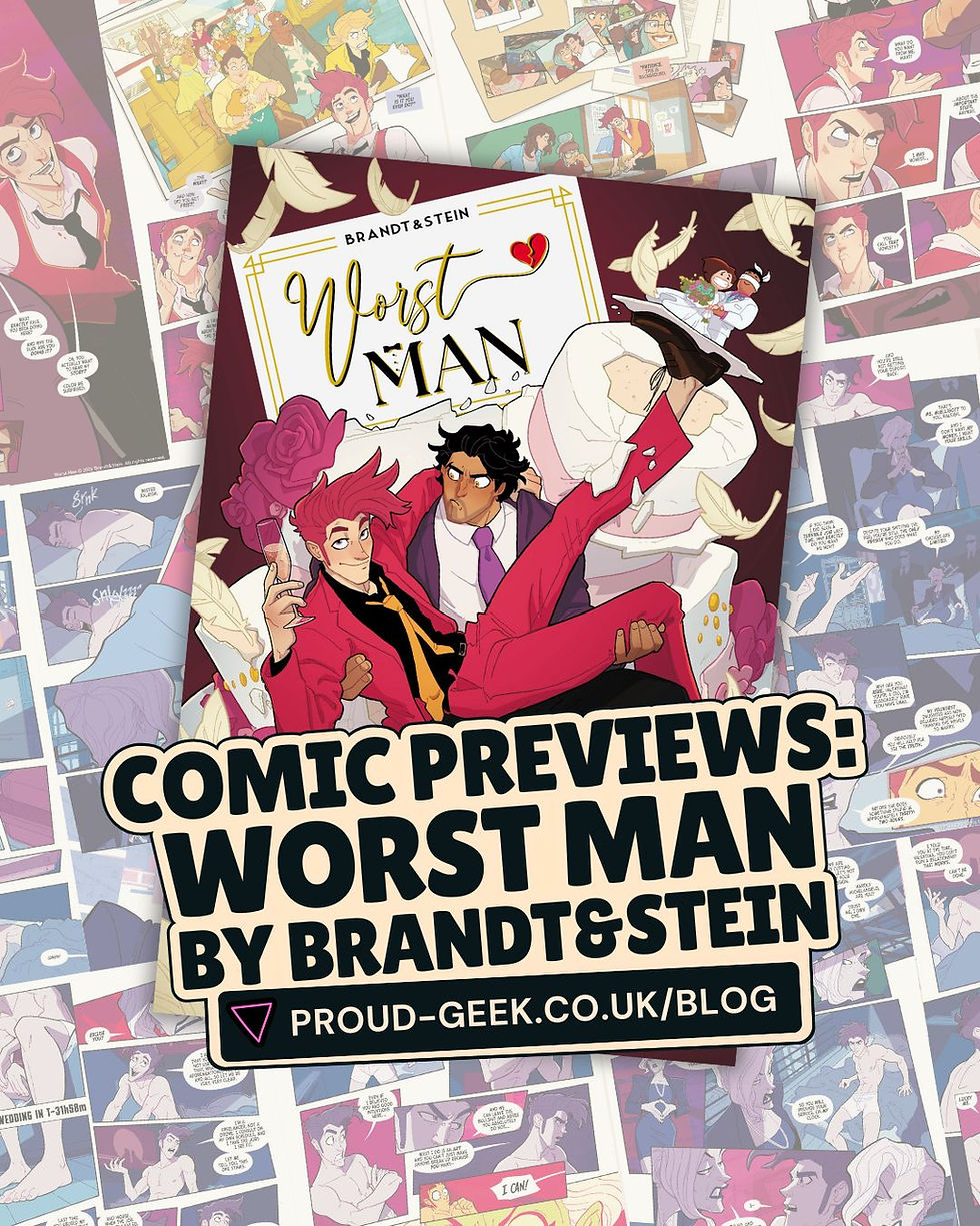 COMIC PREVIEWS: WORST MAN by Brandt&Stein