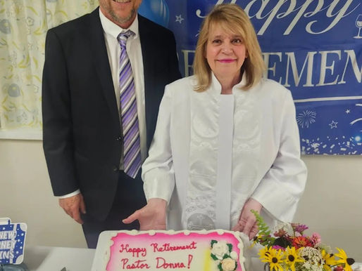 Thank You Pastor Donna & Welcome Pastor Rebecca!