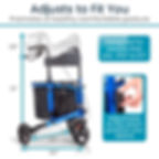 Thumbnail: Tri-Rollator With Seat