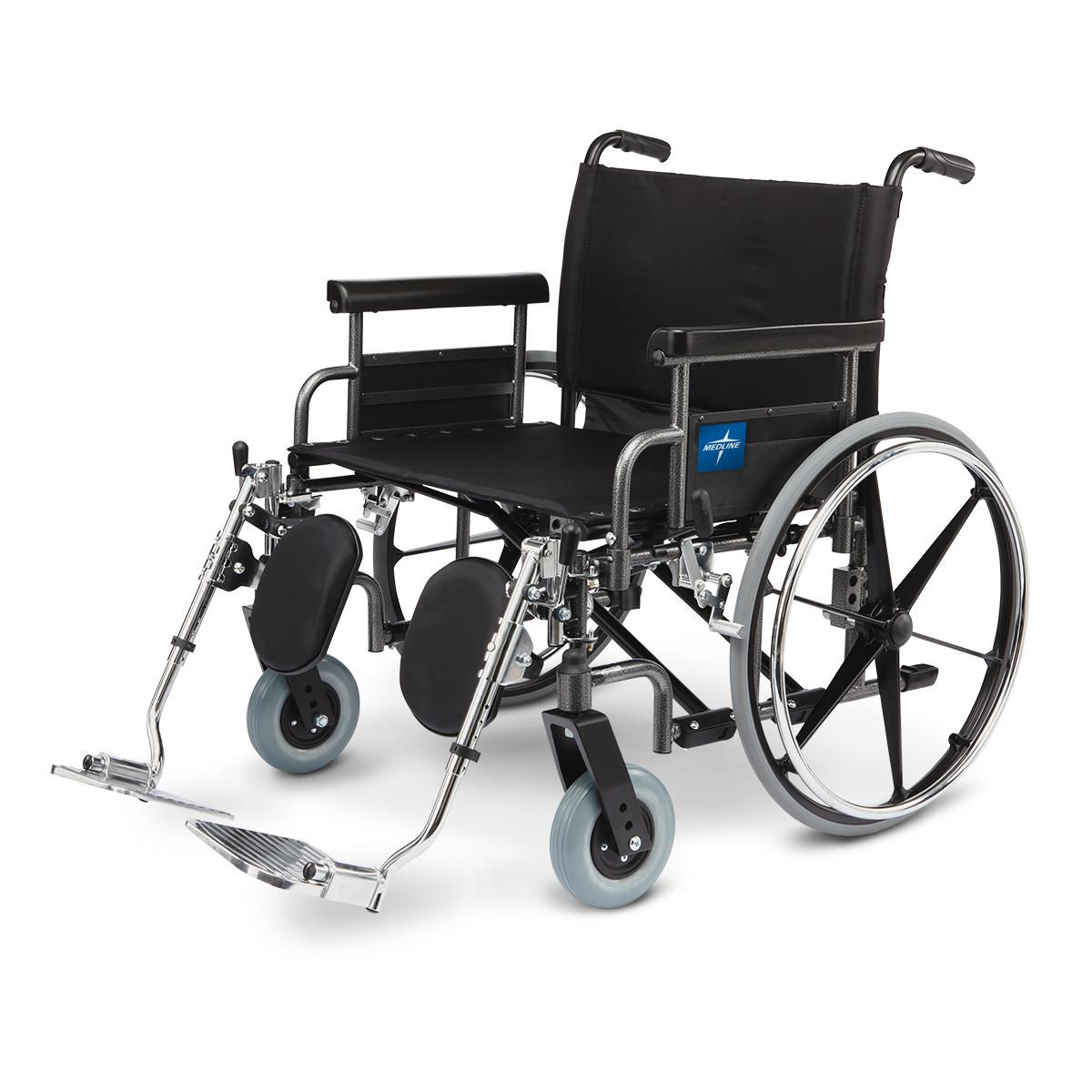 Medline Shuttle Extra-Wide Wheelchairs  Manufacturer: Medline