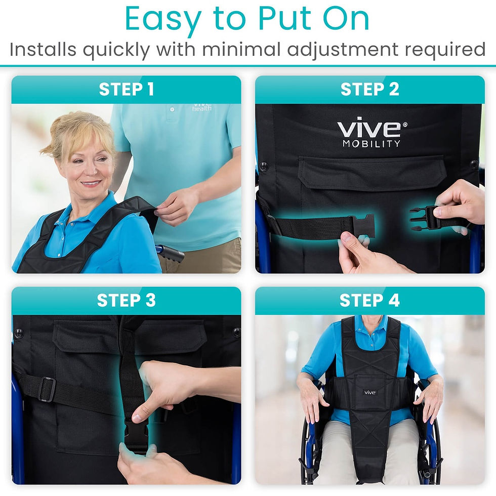 Miniatura: Under Seat Wheelchair Harness