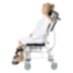 Miniatura: Reclining Shower Commode Transport Chair