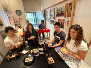 Tea ceremony guests from San Francisco at Karasuma Kyoto Hotel