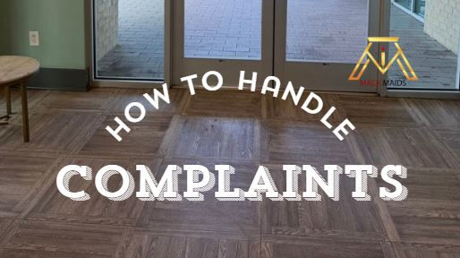 How to Handle Complaints