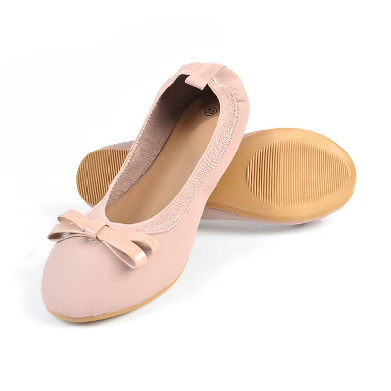 Thumbnail: Ambition Direct Factory Sale Casual Round Toe Shape Fashion Lady Ballet Shoes