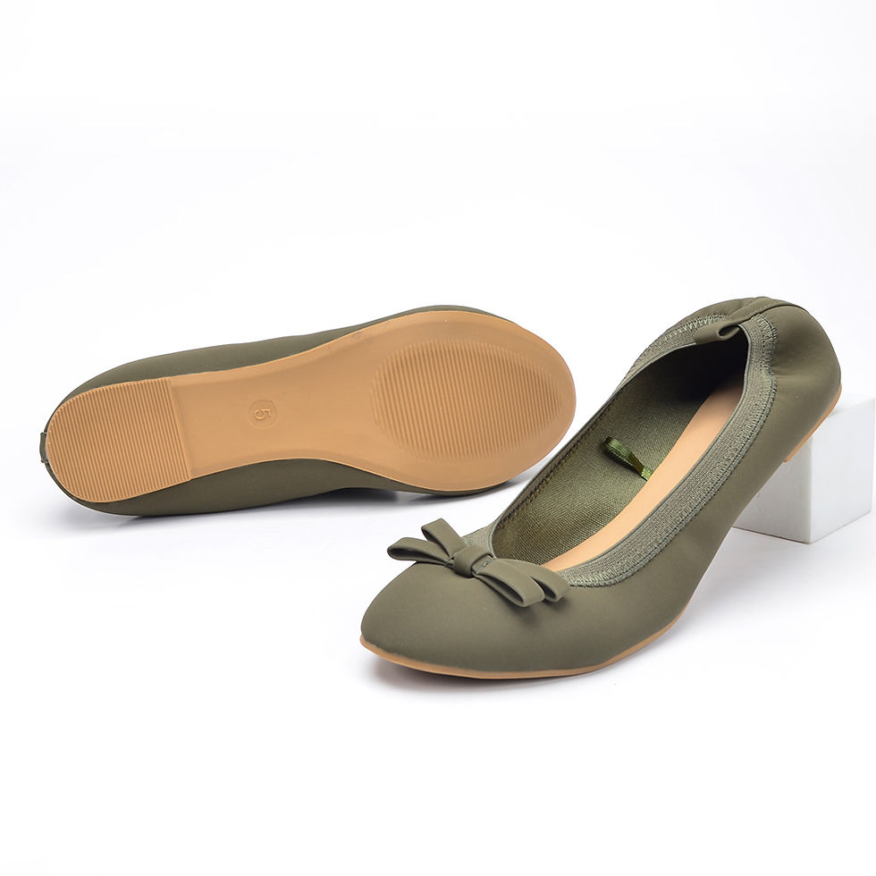 Thumbnail: Ambition Direct Factory Sale Casual Round Toe Shape Fashion Lady Ballet Shoes