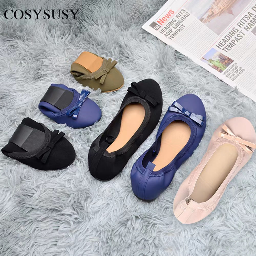 Ambition Direct Factory Sale Casual Round Toe Shape Fashion Lady Ballet Shoes