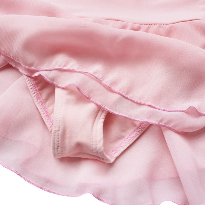 Thumbnail: Short Sleeve Cotton Dance Ballet Tutu Ballerina Dance Leotard for Girls