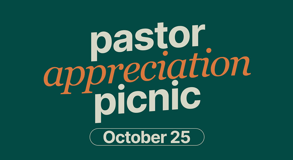 Pastor Appreciation Picnic