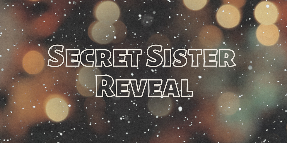 Secret Sister Reveal