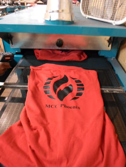 One Color Print on Polo Shirts