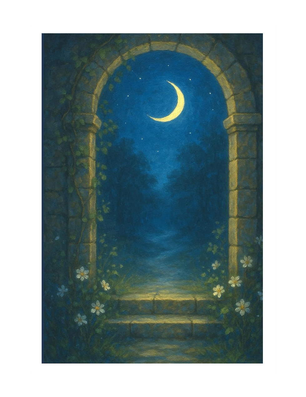 By the Light of the Moon- A Guide to Lunar Wisdom Hardcover