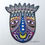 Thumbnail: Tribal Mask pin - orange/blue