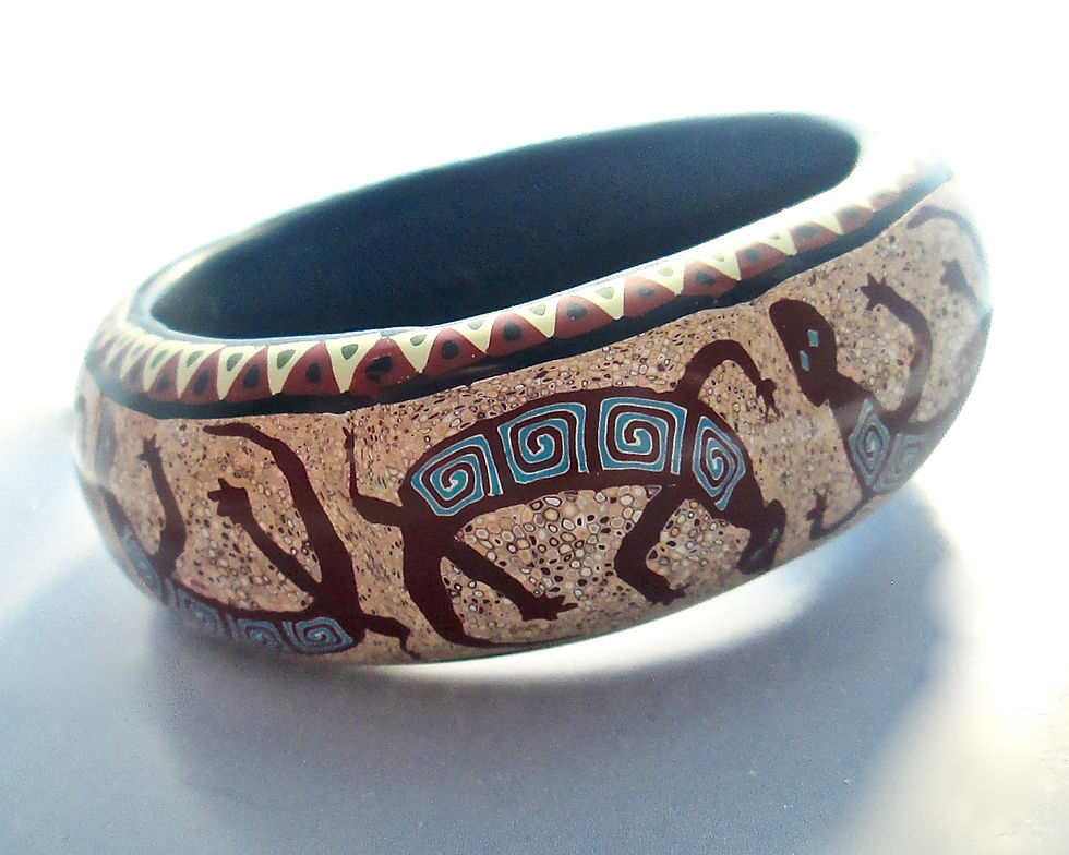 Primitive Gecko Bangle