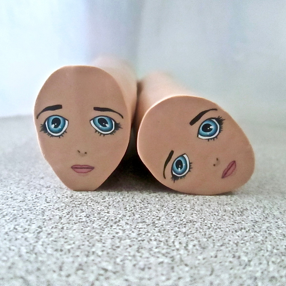 Anime Face Cane