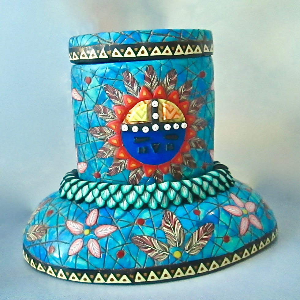Morning Singer/Sunface Totem Box