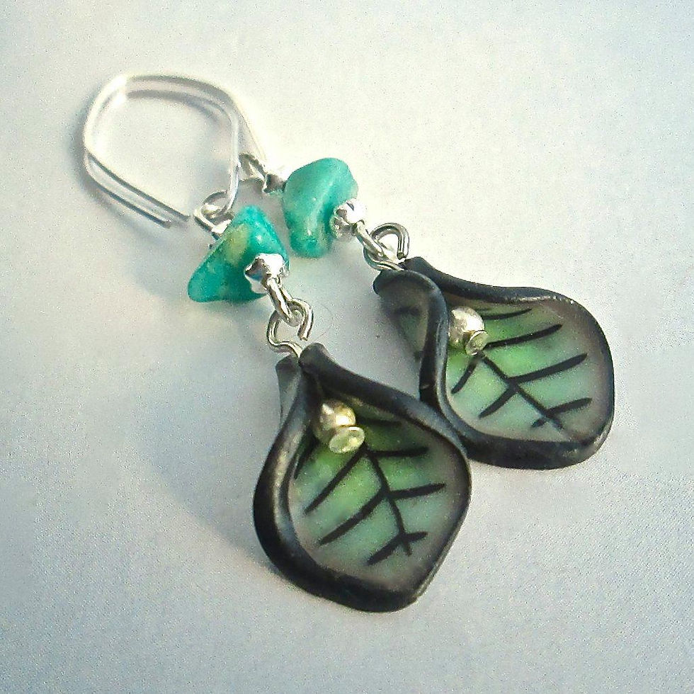 Thumbnail: Blended Leaf Earrings Tutorial