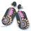 Thumbnail: Paisley Slab Earrings - Medium Oval