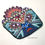 Thumbnail: Tribal Mask pin - blue/orange