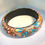 Thumbnail: Amber/Turquoise Mandala Bangle