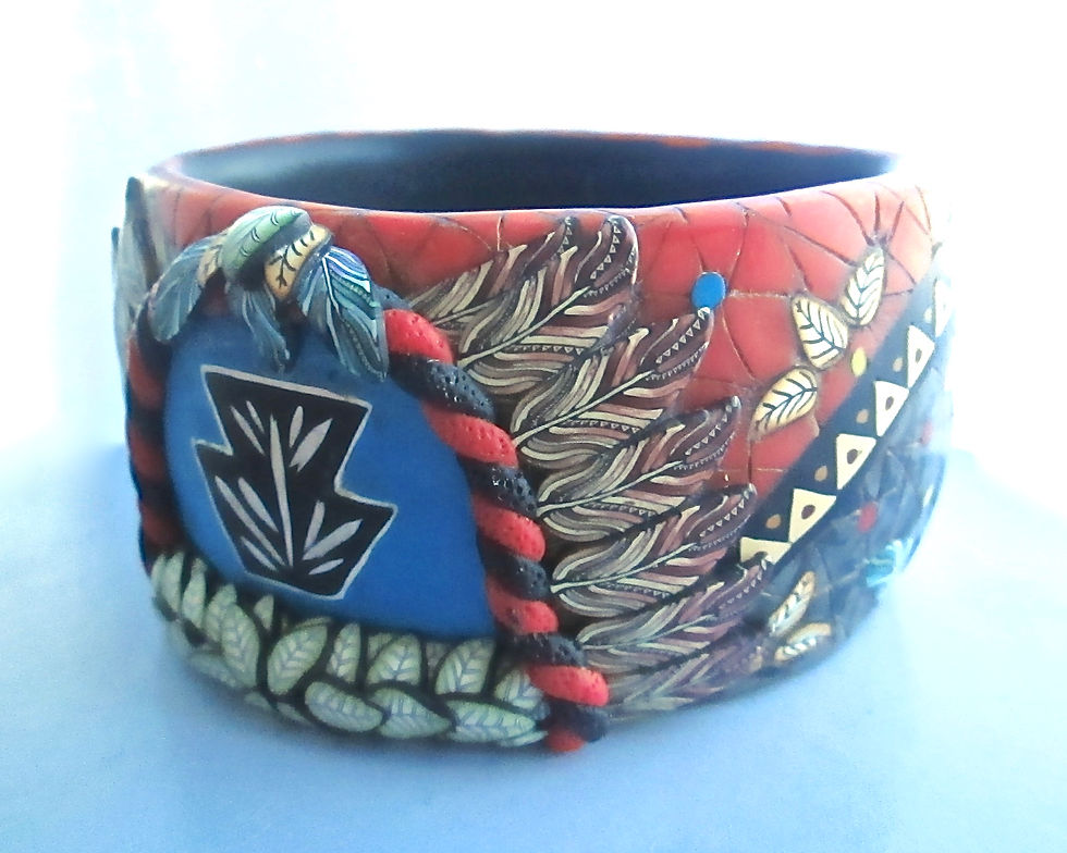 Crow Mother Bangle