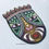 Thumbnail: Tribal Mask pin - gold/green