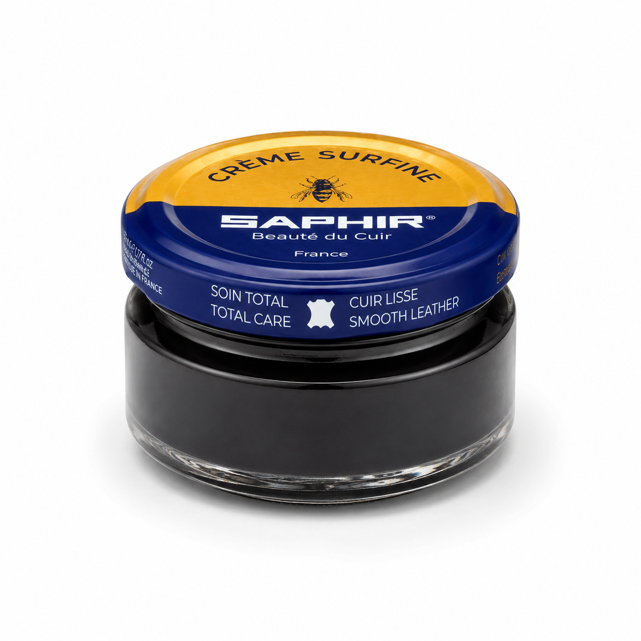 Saphir Crème Surfine black colour preview