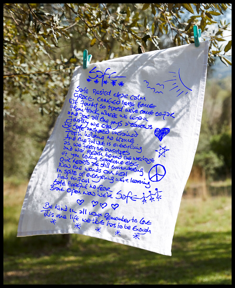 'Safe' Tea Towel