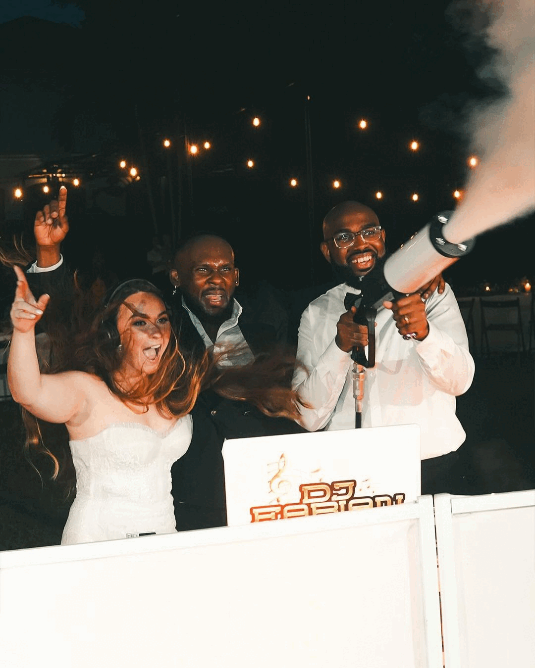 DJ creating ambiance at a corporate gala
