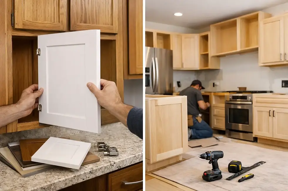 What Is Cabinet Refacing vs Replacement?