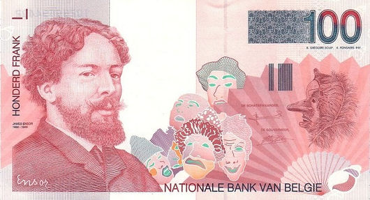 100 Francs – 1995-2001 – Bélgica