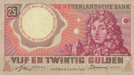 25 Gulden – 1955 – Holanda