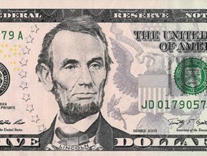 5 Dollars – 2009 – Estados Unidos