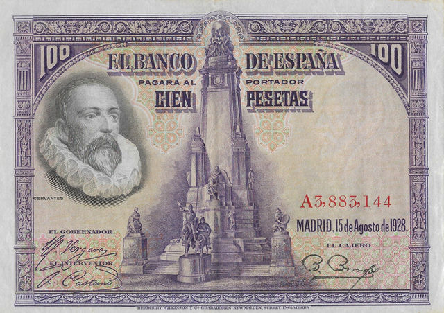 100 Pesetas – 1928 – Espanha