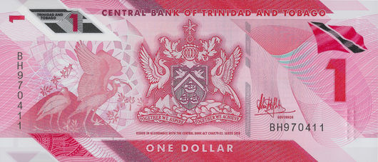 1 Dollar – 2020 – Trindade e Tobago