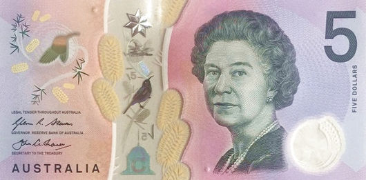 5 Dollars – 2016 – Austrália